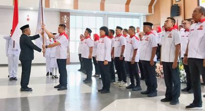 Bupati Konawe Selatan Tegaskan Pengurus Cabor Prioritaskan Atlet Lokal Diajang Porprov