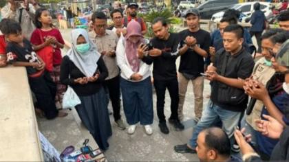 IJTI Sumbar Kirimkan Doa Keselamatan untuk Lima Jurnalis yang Hilang di Krakatau
