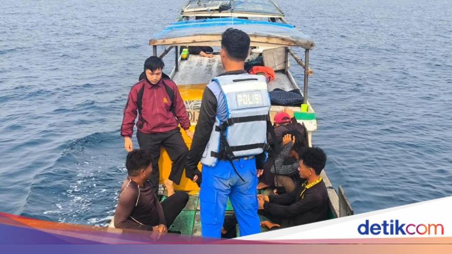 4 Nelayan Tangkap Ikan Pakai Bius di Laut Mamuju, 1 Positif Sabu