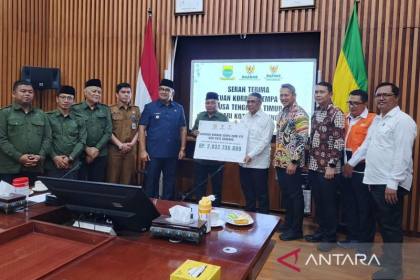 Baznas RI terima infak sebesar Rp2 miliar dari warga Bandung untuk NTT