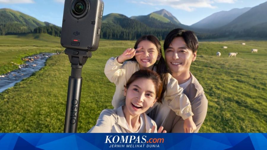 Kamera Aksi DJI Osmo 360 II Resmi di Indonesia, Harga mulai Rp 10 Juta