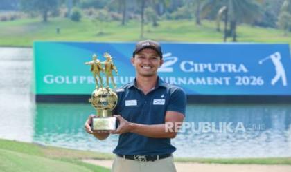 Kevin Akbar Ukir Sejarah, Jadi Pegolf Indonesia Pertama Juara Ciputra Golfpreneur Tournament