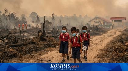 Mendikdasmen: Jangan Paksa Siswa ke Sekolah Jika Berisiko Terdampak Karhutla