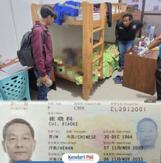 Karyawan Asal China Cui Xiaoke Ditemukan Tewas di Konawe Utara, Berawal dari Aplikasi Pesan WeChat