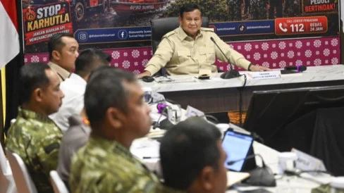 Prabowo Instruksikan Pencegahan Karhutla di Jambi Terus Digencarkan Meski Kondisi Membaik