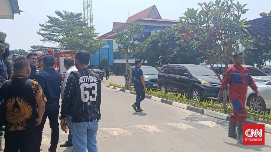 Gedung di Kantor Bea Cukai Batam Terbakar, Diduga dari Panel Surya
