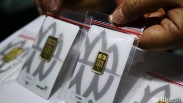 Harga Emas Antam Anjlok Sedalam Ini Selama Sepekan