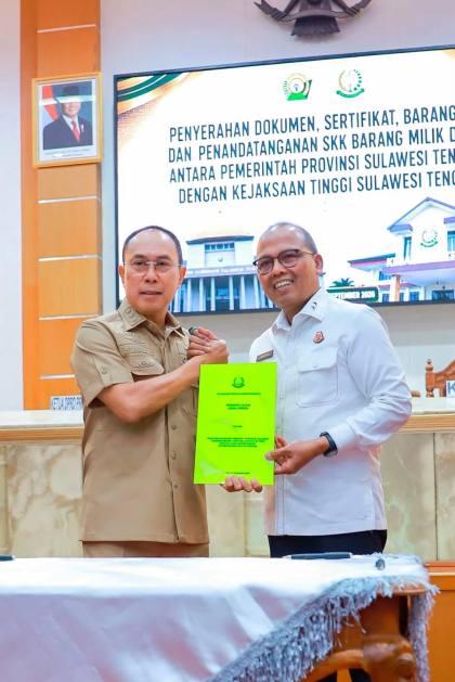 Kejati Sultra Dapat Surat Kuasa Khusus Bantu Pemprov Tertibkan Aset Daerah | LPP RRI