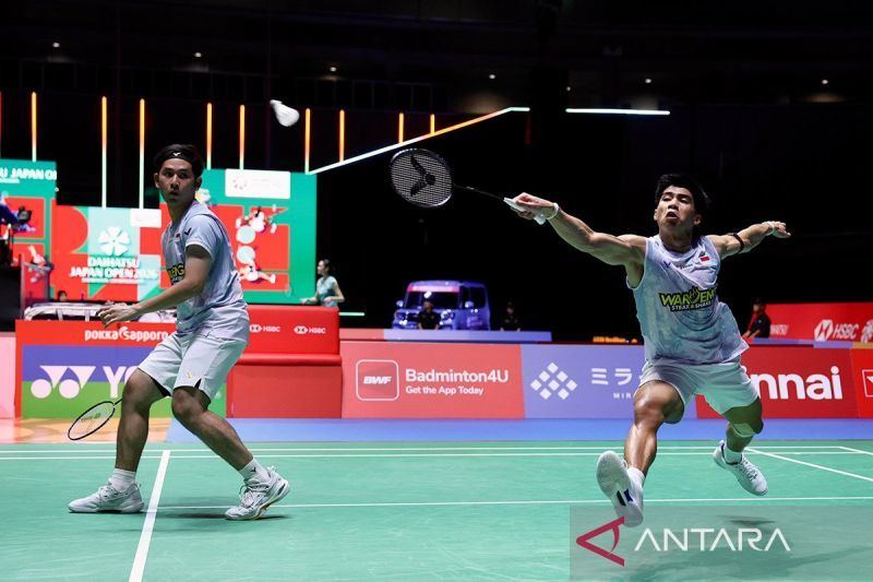 Sabar/Reza redam pertahanan ganda Korsel untuk melaju di China Masters