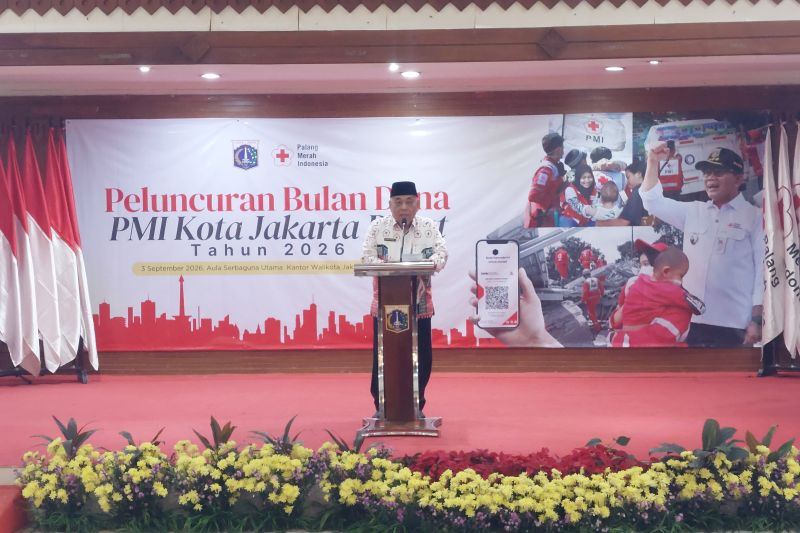 PMI Jakarta Pusat targetkan Bulan Dana 2026 capai Rp5,5 miliar