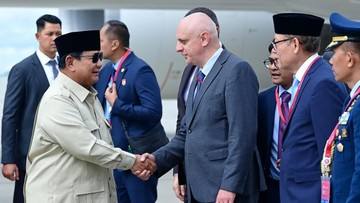 Prabowo Tiba di Vladivostok Rusia, Bakal Jadi Tamu Kehormatan di EEF Ke-11