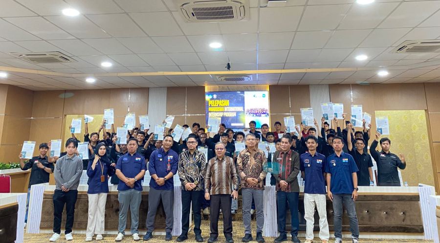 UHO Lepas 52 Mahasiswa Internship ke Jepang