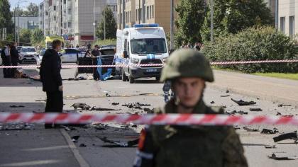 FOTO: Prajurit Rusia Tewas dalam Ledakan di St Petersburg