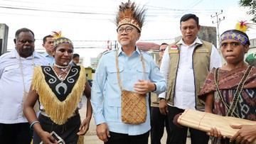 Dari Sorong, Zulhas Pastikan Program Pangan Jangkau Wilayah Timur