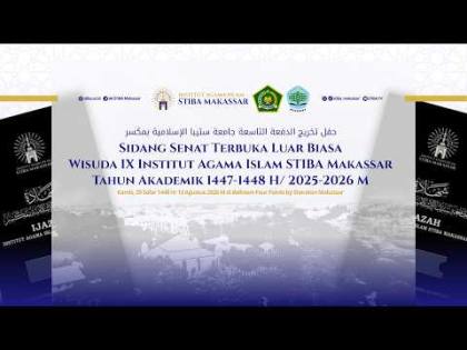 LIVE - Wisuda IX IAI STIBA Makassar