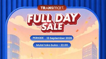 Jangan Lupa Serbu Transmart Full Day Sale! Gebyar Diskon 50% + 20%