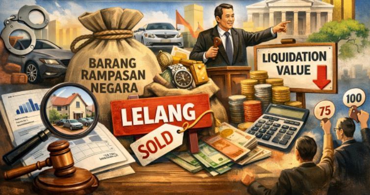 Kejati Sultra Lelang Barang Rampasan Negara, Ada 20 Ribu Ton Ore Nikel hingga Excavator