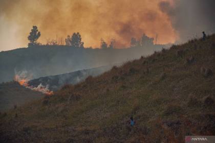 TNBTS tutup total aktivitas wisata Bromo guna percepat pemadaman