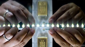 Harga Emas Antam Turun Lagi, Segini Harganya Sekarang