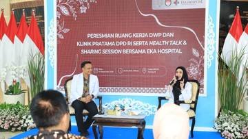 Sekjen DPD RI Jadikan Kesehatan Pegawai Investasi Institusi