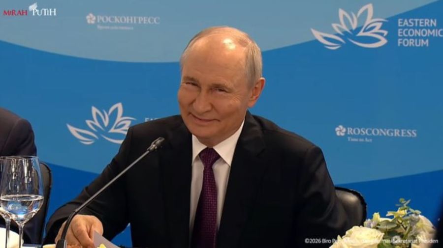 Vladimir Putin Ngakak Dengar Omongan Prabowo Saat Jamuan Makan Siang di Vladivostok Rusia