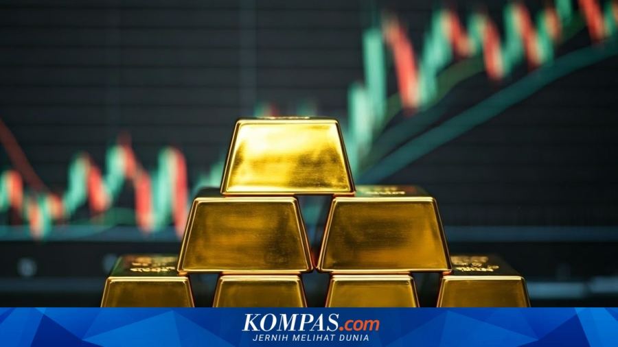 Harga Emas Hari Ini Tertekan Yield AS, tapi Geopolitik Jadi Penopang