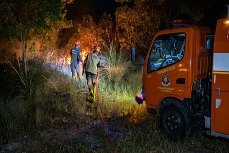 Luas karhutla di Banjarbaru 1.263 hektare meski jumlah titik api menurun