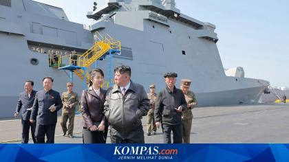 Sempat Bikin Malu Kim Jong Un, Kapal Perang Nuklir Korut Akhirnya Masuk Armada
