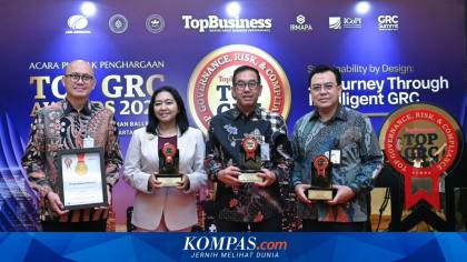 Konsisten Terapkan GRC, Jasa Raharja Raih Empat Penghargaan di TOP GRC Awards 2026