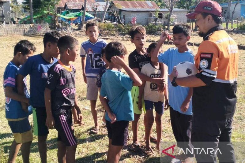 Baznas berikan layanan dukungan psikososial bagi anak korban gempa NTT