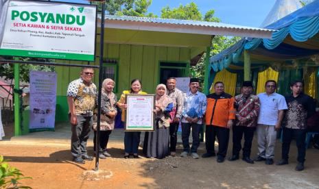 Dompet Dhuafa Resmikan Posyandu, Dorong Pemulihan Kesehatan Pasca Bencana