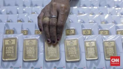 Harga Emas Antam Susut Rp17 Ribu ke Level Rp2,610 Juta Hari Ini