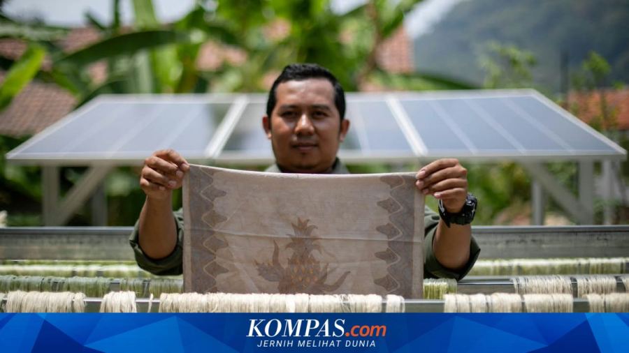 Dulu Dibakar, Limbah Daun Nanas di Subang Kini Jadi Sumber Penghasilan Warga