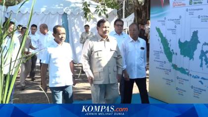 Prabowo Hadiri Launching PLTS 100 GWp di Bali, Didampingi Bahlil dan Airlangga