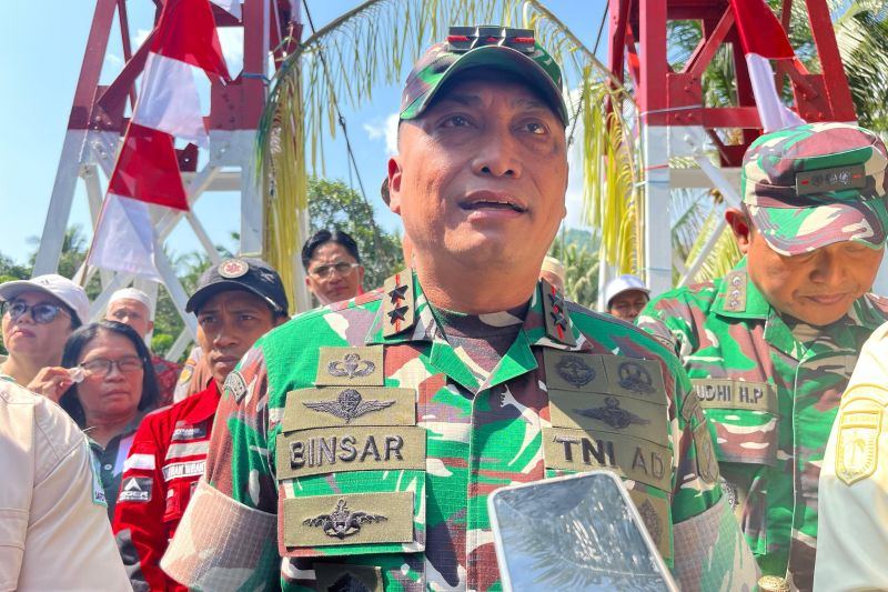 Kodam XXIII/PW bangun 90 sarana air bersih di Sulteng-Sulbar