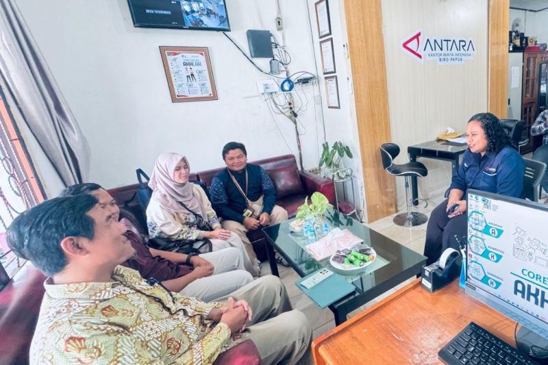 Kunjungi LKBN ANTARA, DJP Papua perkuat kolaborasi dengan media massa