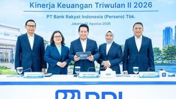 BRI Bukukan Laba Rp 31,2 T hingga Akhir Triwulan II 2026, Tumbuh 17,5%