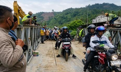 Jembatan Darurat di Jalur Trans Sulawesi Parimo Hanya Kuat Tampung Beban 20 Ton