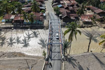 Kementerian PU tuntaskan penanganan Jembatan Lumut di Aceh Tengah