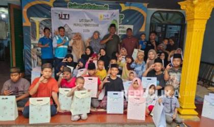 Gandeng Ikatan Jurnalis Televisi Indonesia Sumut, PLN Icon Plus Gelar Baksos untuk Anak Panti