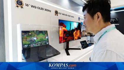 Samsung Pamer Layar OLED Laptop 16 Inci 2,5K dengan Refresh Rate 300 Hz Pertama di Dunia