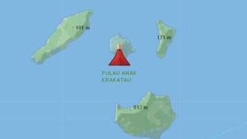 Anak Krakatau Erupsi Lagi dengan Durasi 30 Detik, Jauhi Radius 3 Km