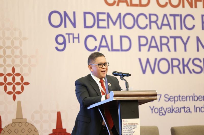 Sekjen PDIP ungkap lima agenda strategis partai di forum Asia