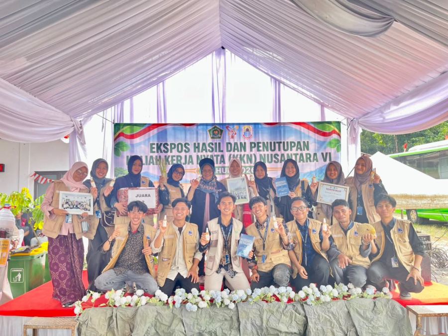Mahasiswa UIN Kendari Raih Dua Penghargaan Bersama Kelompok 9, KKN Nusantara VI di Banten