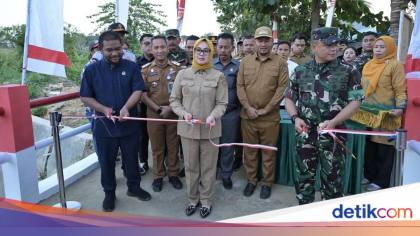 Walkot Siska Apresiasi TNI Bangun 2 Jembatan Garuda Buka Akses di Kendari