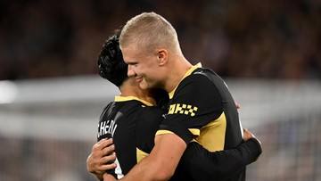 Ketika Haaland Serahkan Trofi MOTM ke Cherki