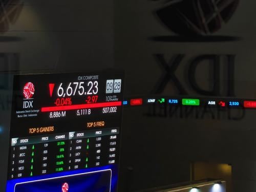 Transaksi Turun, IHSG Sepekan Melemah 1,43 Persen ke 6.541,37