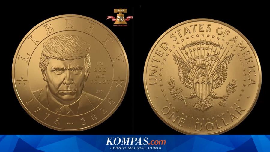 Koin 1 Dollar AS Trump Langsung Ludes Dalam Hitungan Jam setelah Dirilis