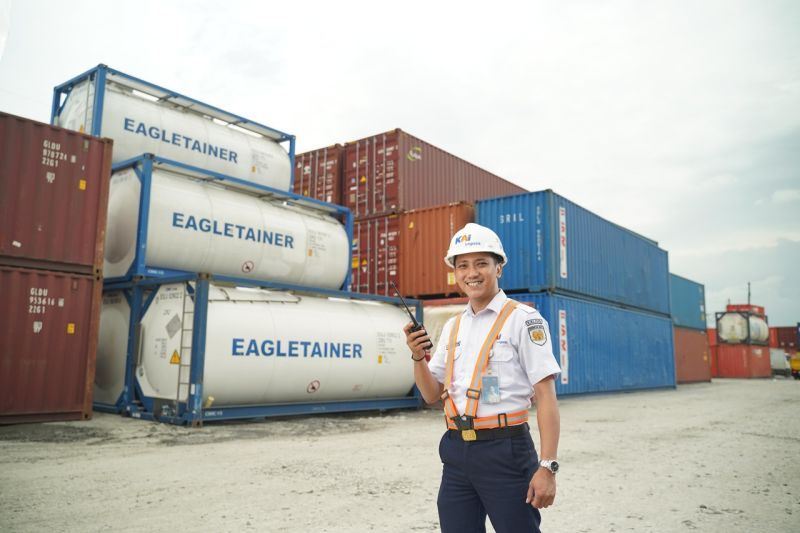 Angkutan Petikemas KAI Tumbuh 19 Persen, Dukung Efisiensi Logistik dan Konektivitas Industri Nasional