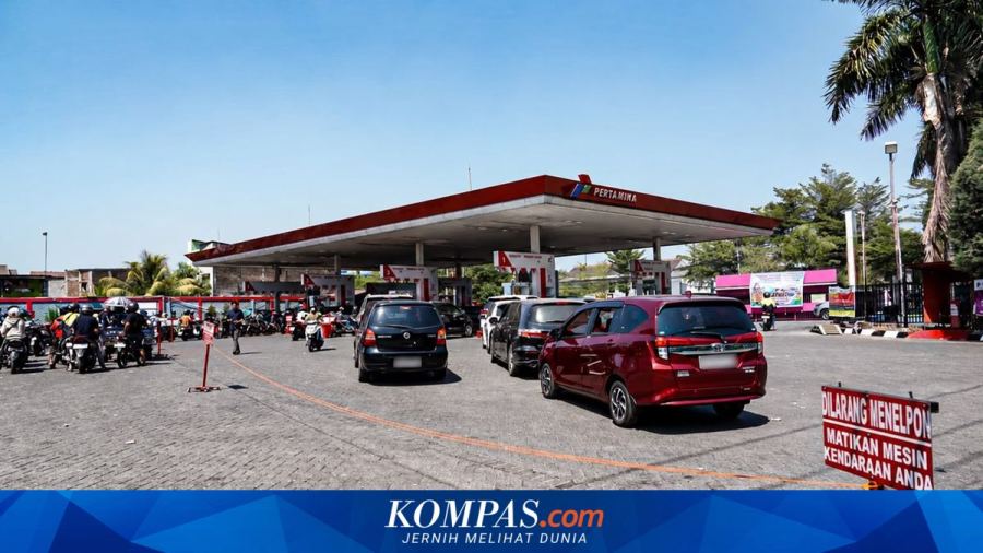 Antrean BBM di Sejumlah SPBU Makassar Mulai Melandai